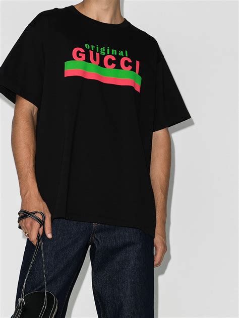 gucci checkered tshirt|t shirt gucci original.